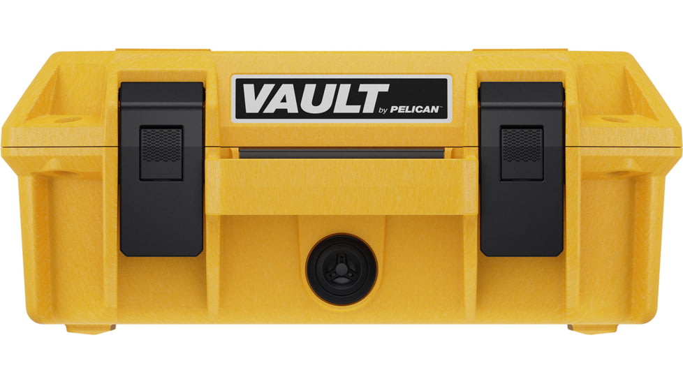 Pelican V100C Equipment Case, Yellow, VCV100-0000-YEL