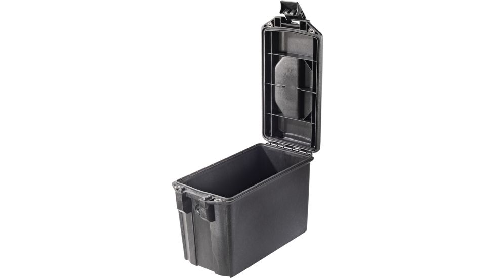 Pelican VAULT V250 Case, Ammo, 6.3x12.7x10 inch Internal, 16.27x7.9x11.93 inch External Dimension, Black, VCV250-0010-BLK