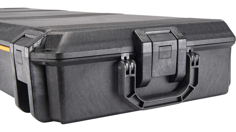 Pelican VAULT V800 Case, Double Rifle, 53x16x6 inch Internal, 56.11x19.15x6.65 inch External Dimension, Black, VCV800-0000-BLK