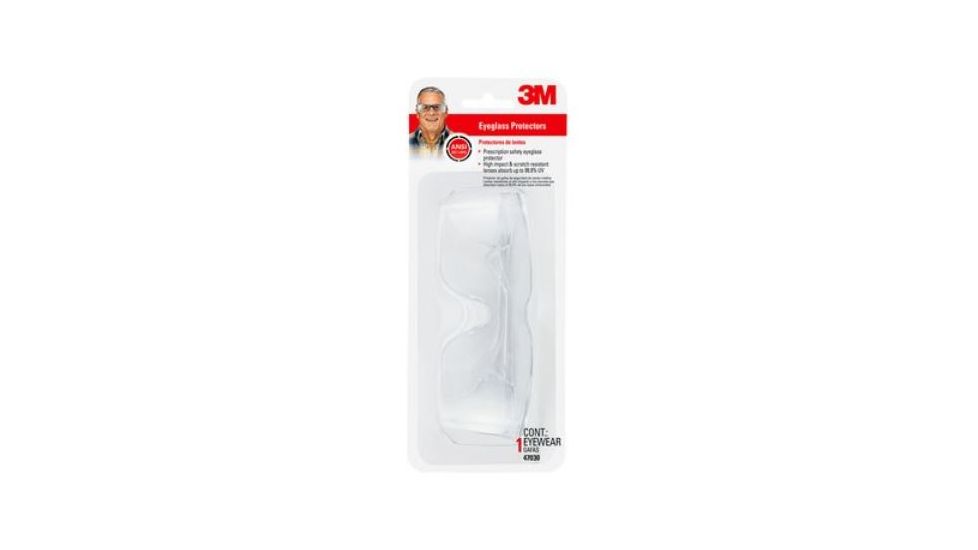 Peltor Sport Over-the-Glass Safety Eyewear,Clear,Clam Package 47030-PEL-6