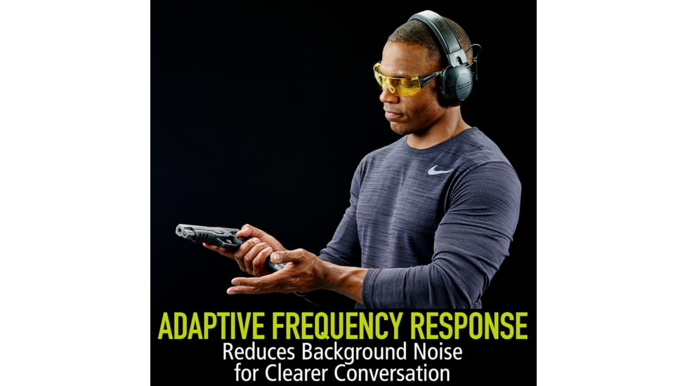 PELTOR Tactical 100 Electronic - Hearing Protection Ear Muffs, TAC100-NS-8