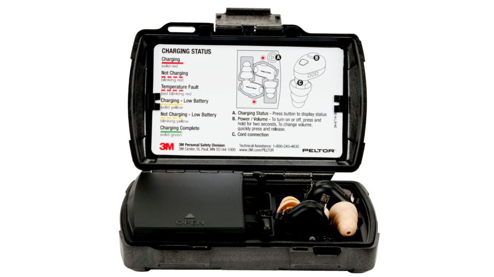 Peltor Tactical Earplug Replacement Case, 100/CS TEP-100C