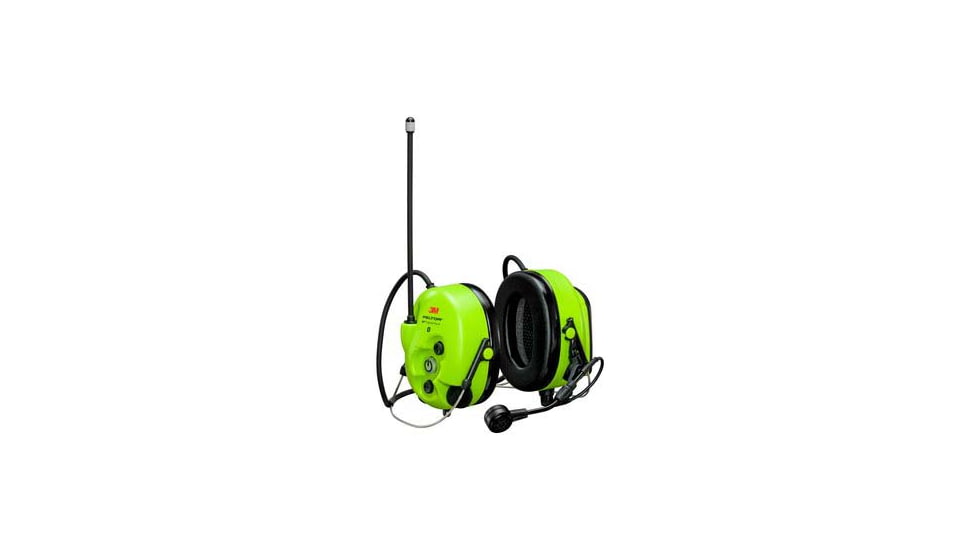 PELTOR WS Litecom Pro III Neckband Headset, Bright Yellow, MT73H7B4D10NA GB