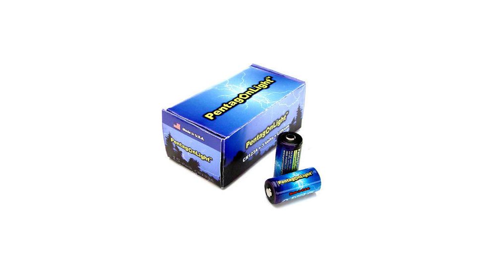 Pentagonlight 15-Pak CR-123A Lithium Battery P-LB15