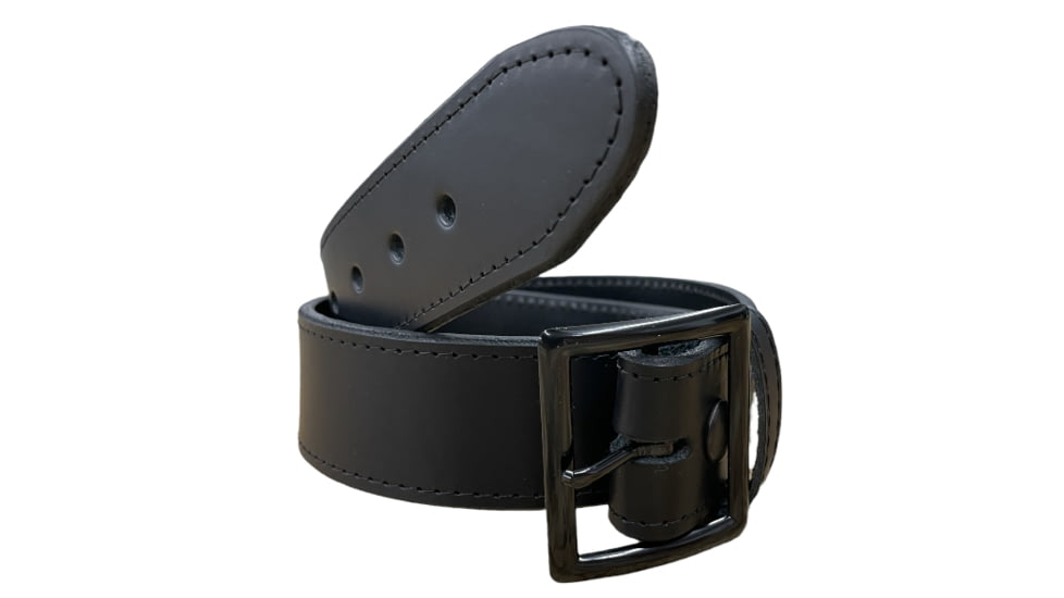 Perfect Fit 1.75in Fully Lined Garrison Belt w/ Black Buckle, Plain, Black, 42, 5006-BK-42
