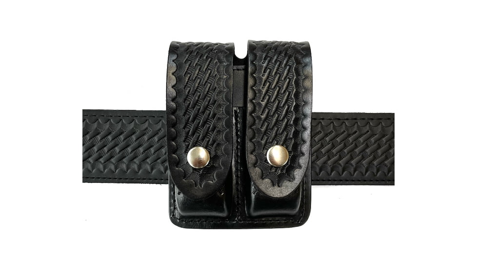 Perfect Fit Double Mag Pouch, Medium, Black, MP1101-BW