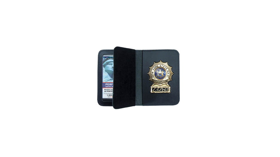 Duty Leather Book Style Case w/ Double ID - 3.38''x4.88''
