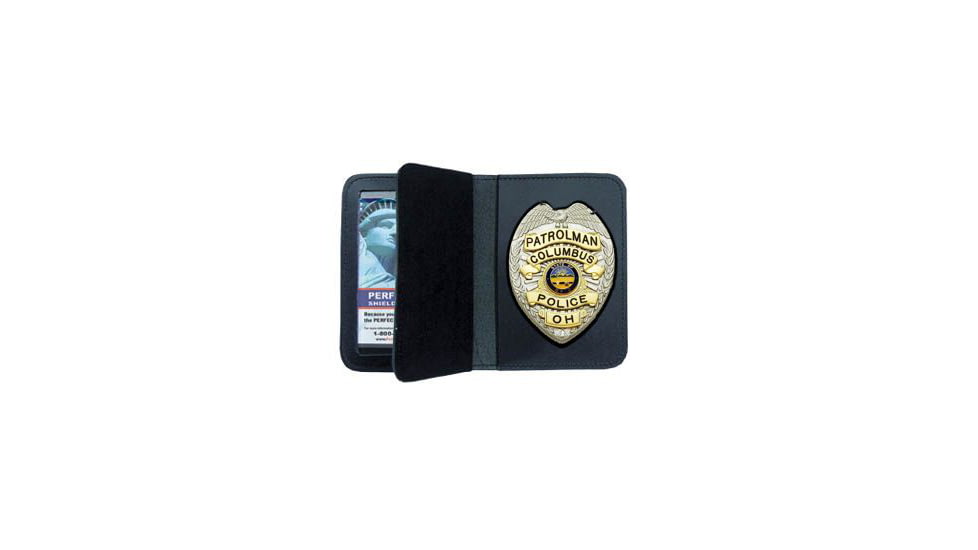 Duty Leather Book Style Case w/ Double ID - 3.63''x5.50''
