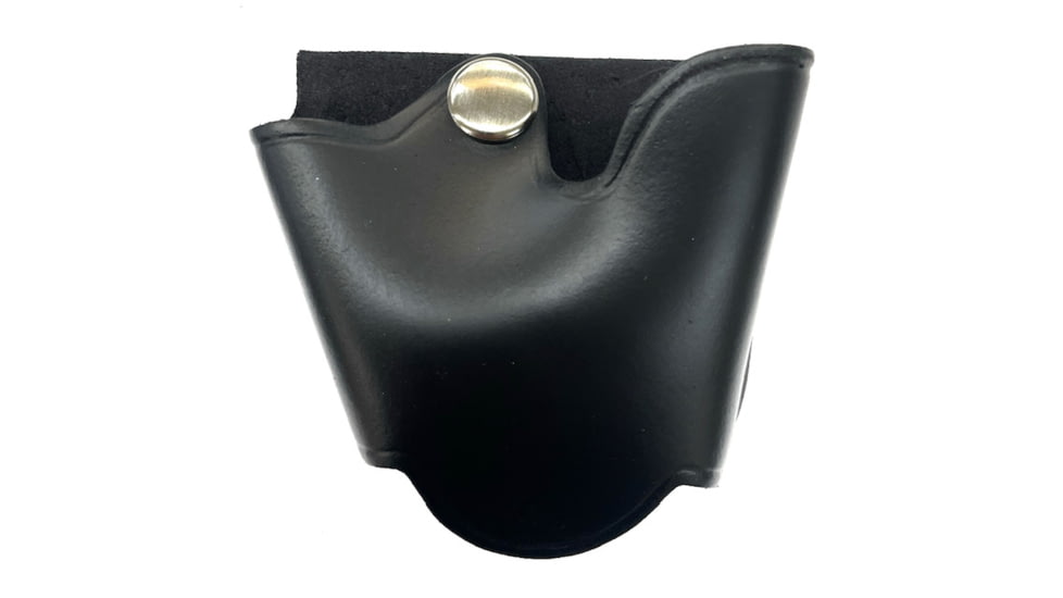Perfect Fit Quick Release ASP Handcuff Case, Plain, Black Snap, QRC-O
