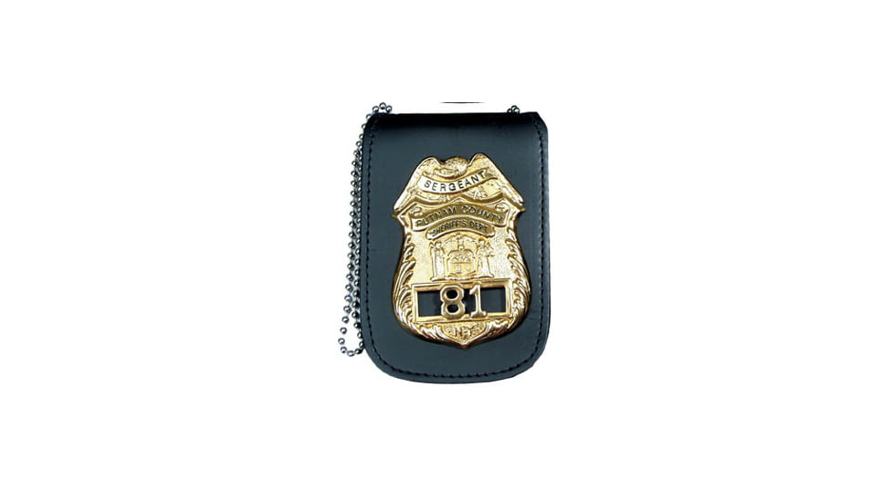 Universal Badge &amp; ID Holder w/ Chain - 2.75''x4.50''