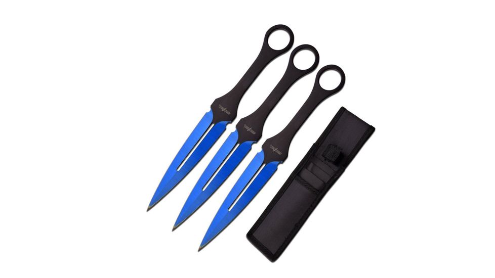 Perfect Point Tactical, 7in, Stainless Steel Blade, Black Stainless Steel Handle PP-105BL-7-3