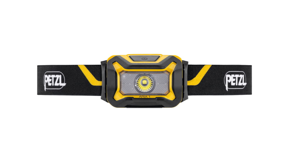 Petzl Aria 1 Headlamp, Black/Yellow, E069AA00