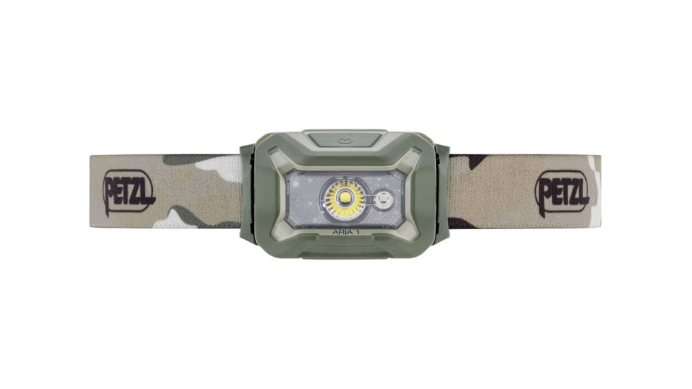 Petzl Aria 1 Headlamp, Camo, E069BA01