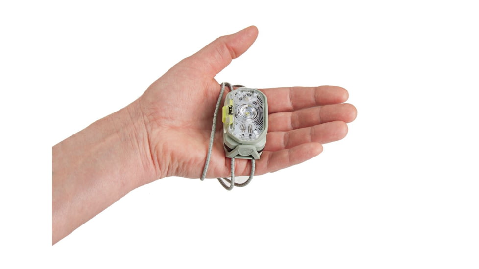 Petzl Swift LT Headlamp, 380 Lumens, Desert/Green, E102AB02