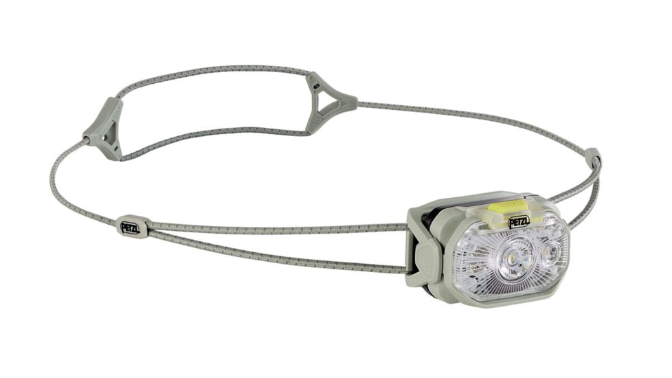 Petzl Swift LT Headlamp, 380 Lumens, Desert/Green, E102AB02
