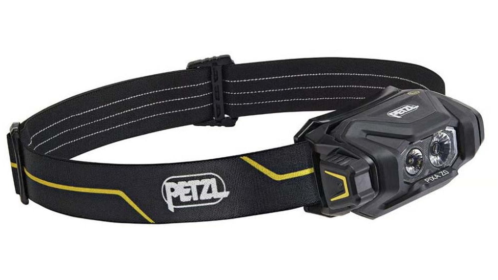 Petzl PIXA Z0 AAA 350 Lumens LED Headlamp, Black, E120BA00