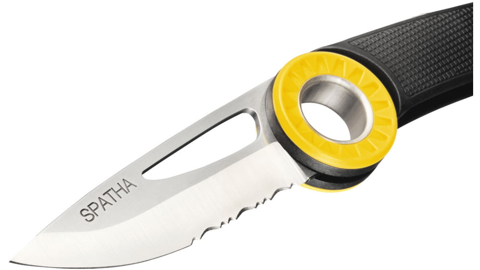 Petzl Nylon Spatha Knife, Black, S92AN