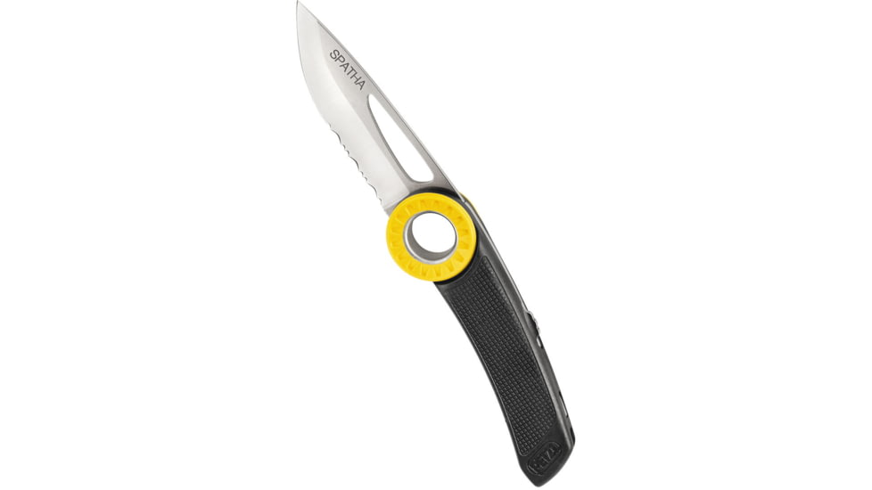 Petzl Nylon Spatha Knife, Black, S92AN