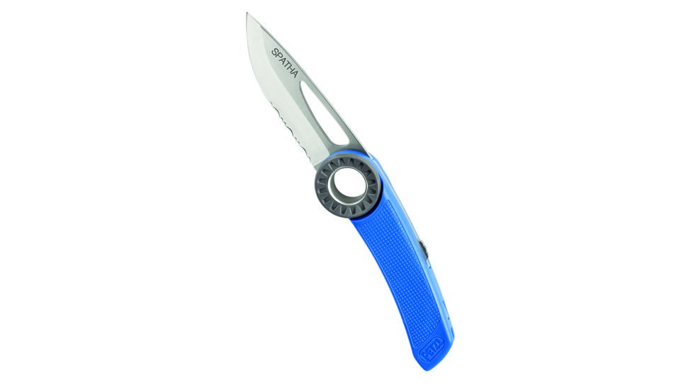 Petzl Nylon Spatha Knife, Blue, S92AB