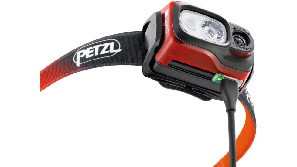Petzl Swift RL Headlamp, Black, E095BD00