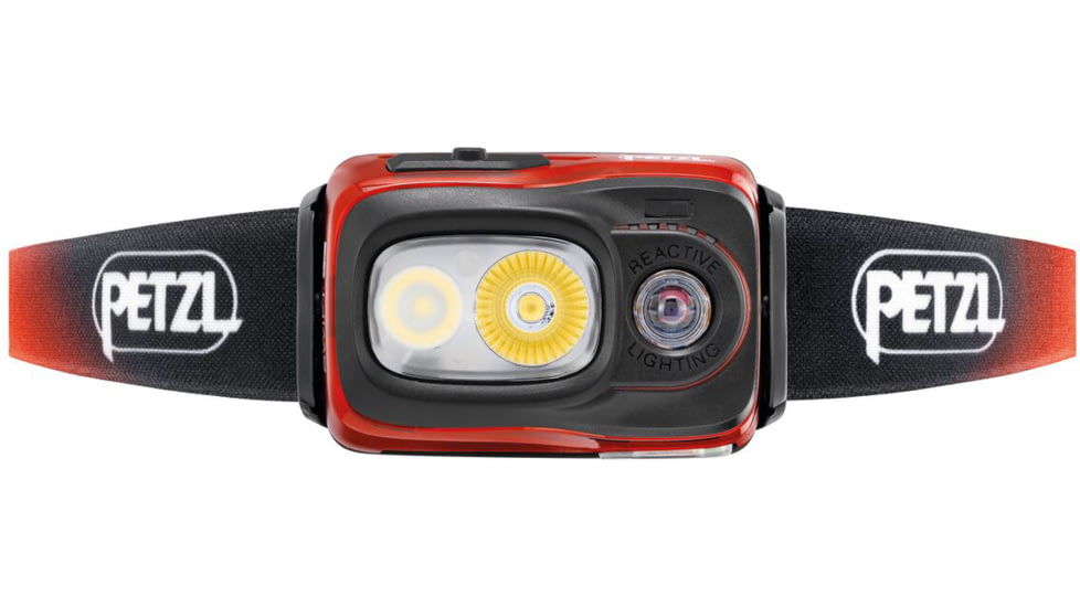 Petzl Swift RL Headlamp, Black/Orange, E095BC00