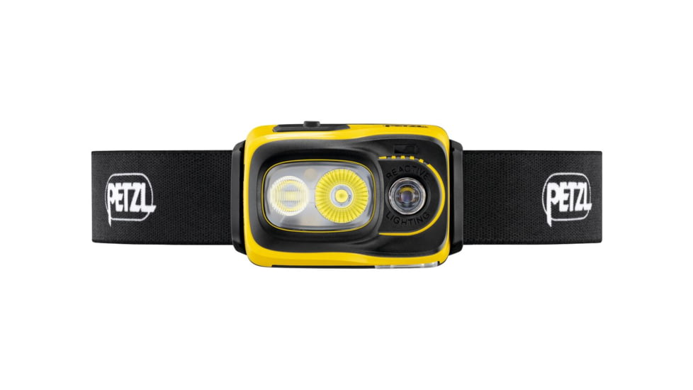 Petzl Swift RL Headlamp, Black/Yellow, E810AB00