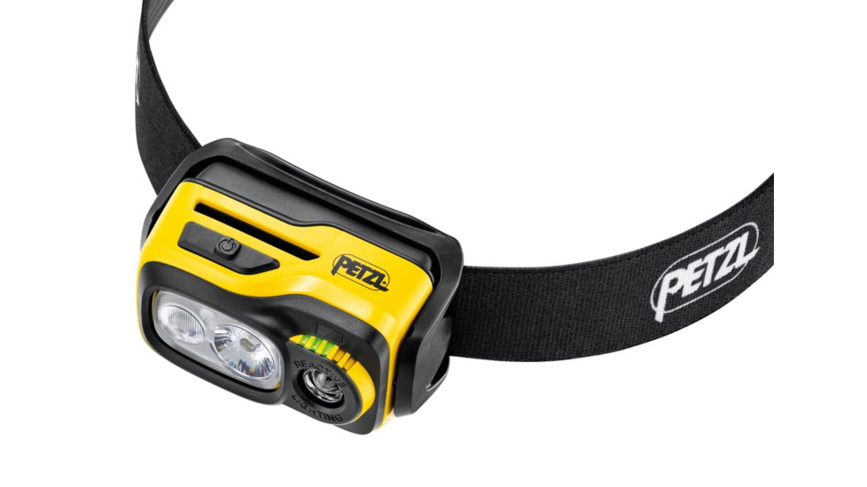 Petzl Swift RL Headlamp, Black/Yellow, E810AB00