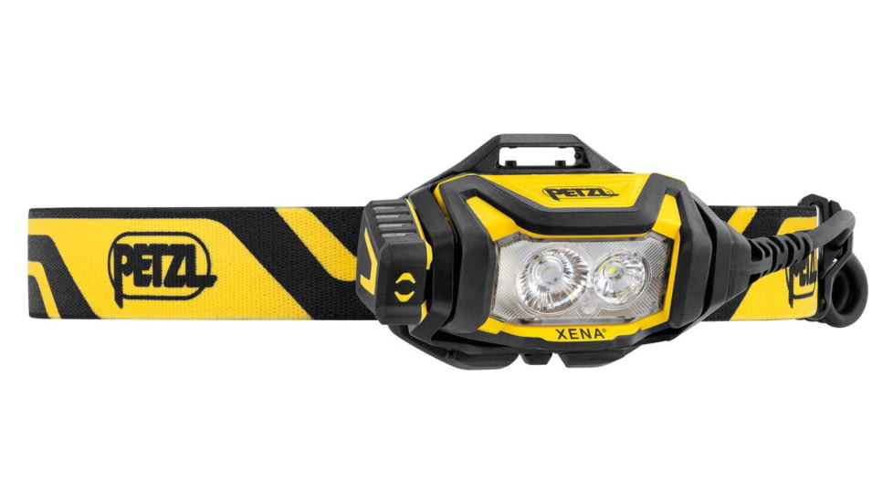 Petzl XENA Headlamp, Black/Yellow, E004BA00
