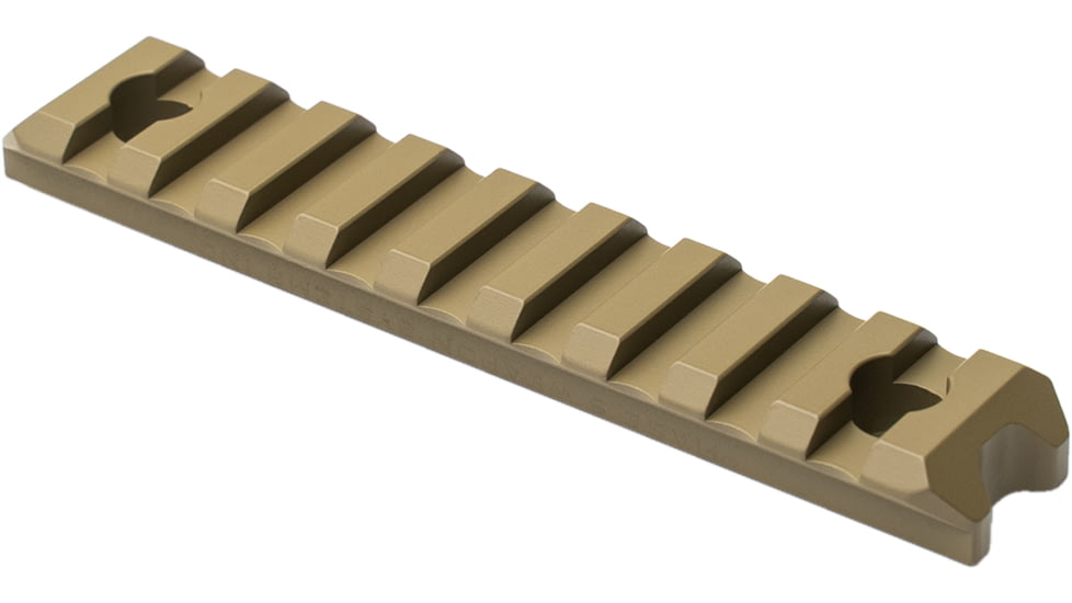 Phase 5 Weapon Systems Inc M-LOK Picatinny Rail Section, 9 Slot, Flat Dark Earth, MLOKPIC9-FDE