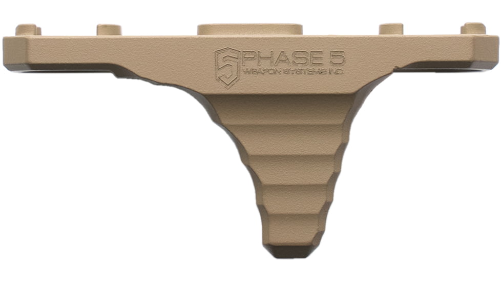 Phase 5 Weapon Systems Inc Mini Hand Stop - M-LOK Hardware, Flat Dark Earth, MHS-MLOK-FDE