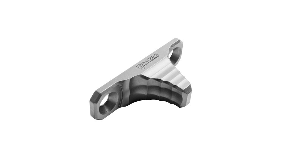 Phase 5 Weapon Systems Inc Mini Hand Stop - MLOK/MHS-MLOK, Grey, MHS-MLOK-GREY