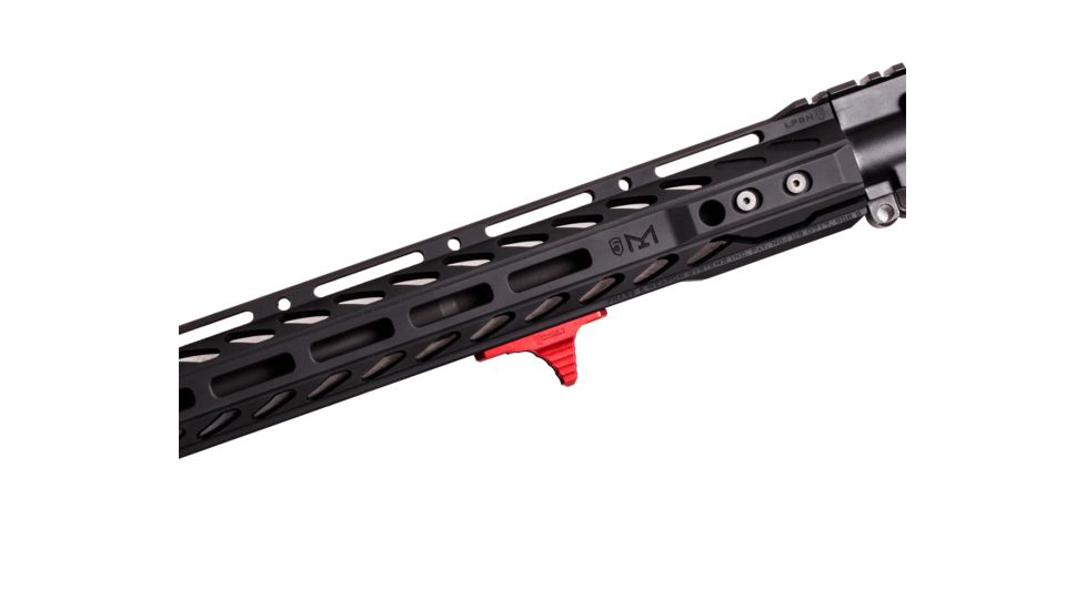 Phase 5 Weapon Systems Inc Mini Hand Stop - MLOK/MHS-MLOK, Red, MHS-MLOK-RED