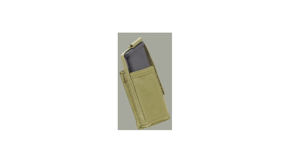 BlackWater Gear Pistol Mag Pouch w/ Internal Tension, Single Stack