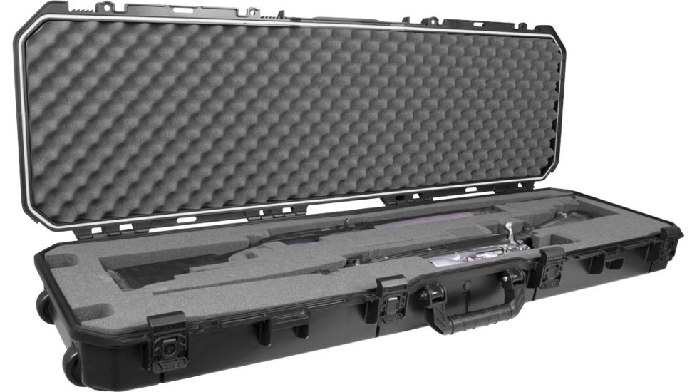 Plano All Weather Double Scoped Rifle/Shotgun Case, 52in, Black, PLA11852