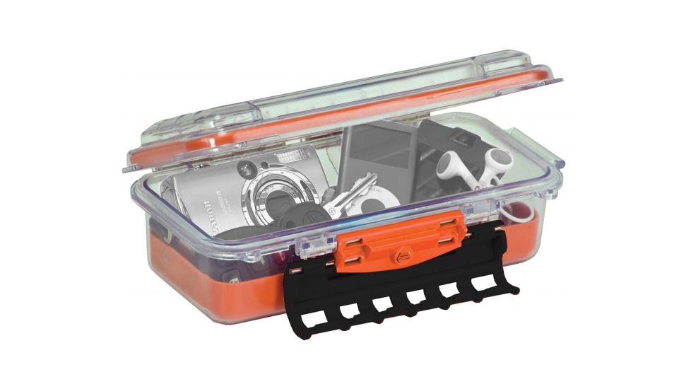Plano Guide Series Waterproof Field Case,9x4.88x3in,Orange 1450-00