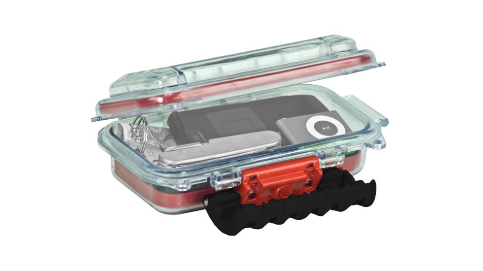 Plano XS Guide Series Polycarbonate Waterproof Case,6.5x4.5x2.125in,Red 1449-00