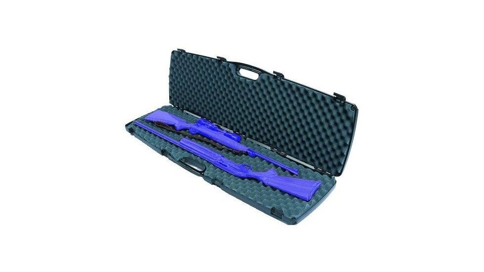 Plano SE Double Scoped Rifle/Shotgun Case, Black, 1010587