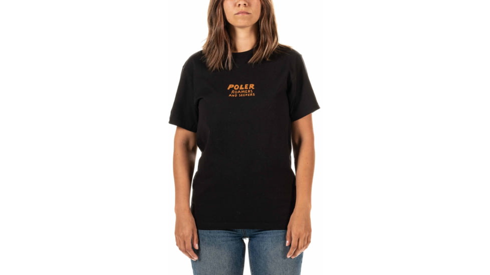 Poler Out Mi Swamp T-Shirt, Extra Small, Black, 212APM2002-Black-XS