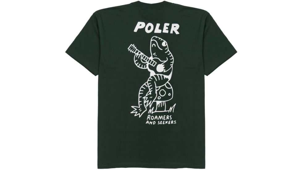 Poler Out Mi Swamp T-Shirt, 2XL, Forest Green, 212APM2002-Forest Green-XXL
