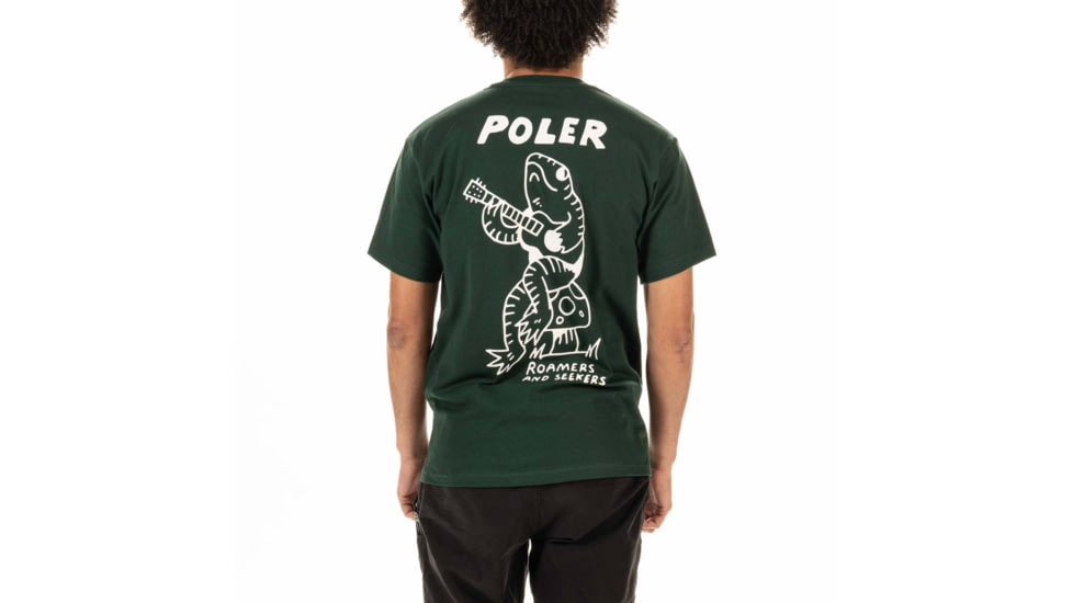 Poler Out Mi Swamp T-Shirt, 2XL, Forest Green, 212APM2002-Forest Green-XXL