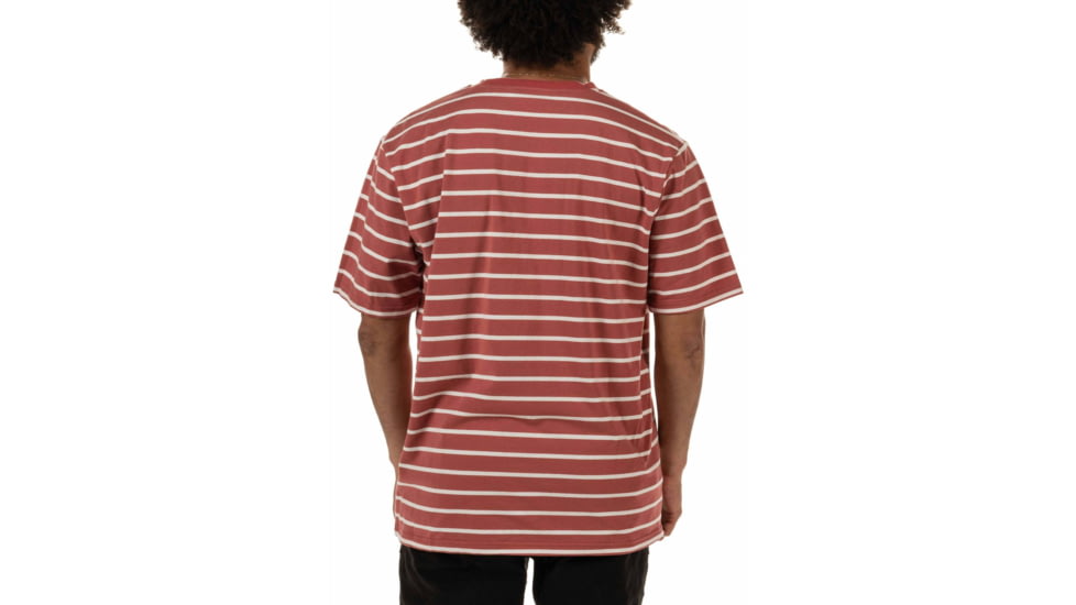 Poler Rufus Knit T-Shirt, Small, Washed Red, 212APM3501-Washed Red-S