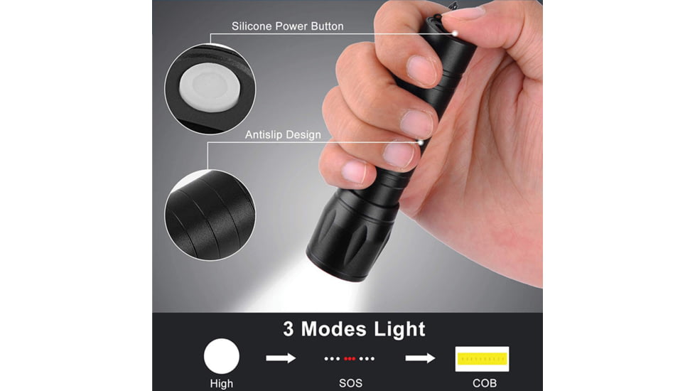 Police Force Tactical Tactical XPE/COB Mini Light