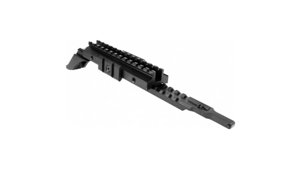Poly Technologies AK47 SAIGA Top Rail Weaver Scopes Chinese AK Rifle Rail Mount, Black, 500007