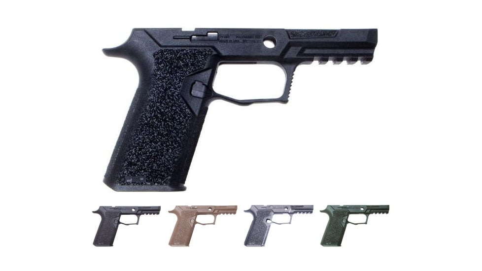 Polymer80 PF320 PTEX Handgun Grip Modules, Black, Cobalt, Flat Dark Earth, Grey, OD Green