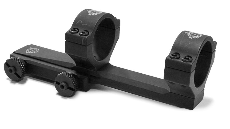 Precision Reflex 34mm Cantilever Ring Set, Low, Black, 01-034-10L