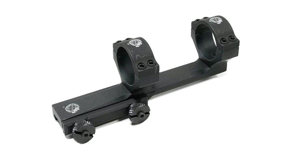 Precision Reflex 34mm Cantilever Ring Set, Low, Black, 01-034-10L