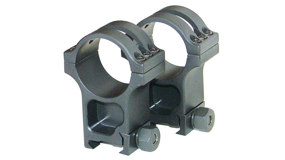 Precision Reflex 34mm Steel Rings Heavy Duty, XX High, Black, 01-034-04