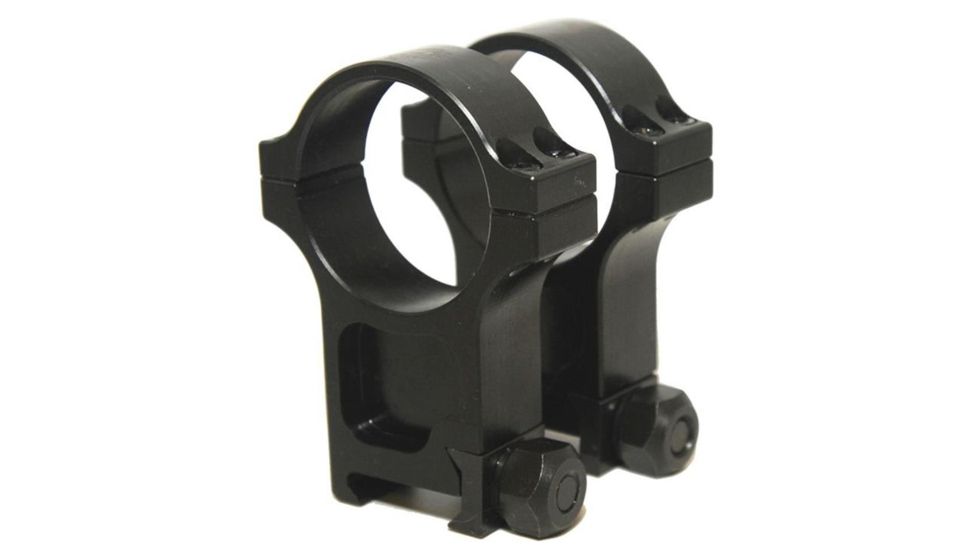 Precision Reflex 34mm Steel Rings, XX High, Black, 01-034-03