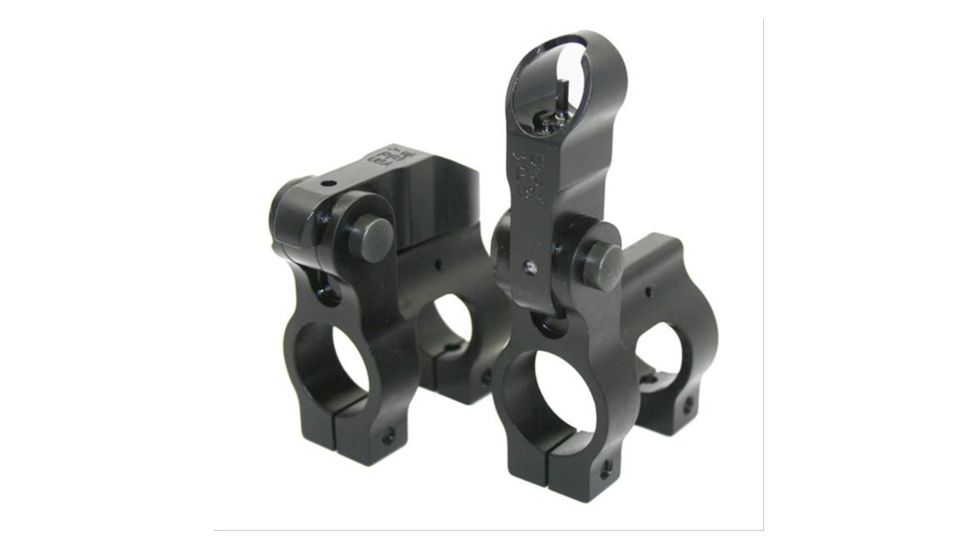 Precision Reflex .936 Diameter Flip-Up Front Sight Gas Block, .308, DPMS Elevation, Black, 03-0024D