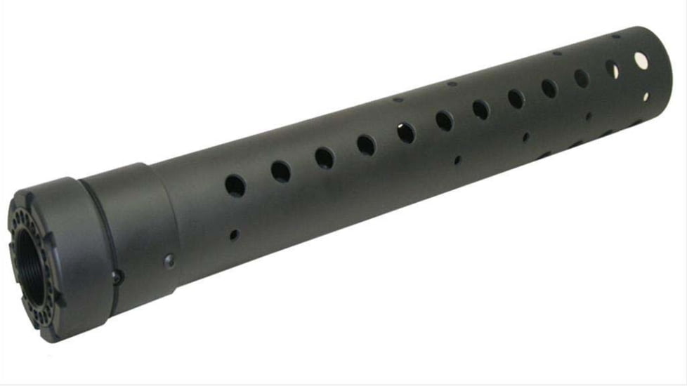Precision Reflex Gen III 15in Free Float Forearm No Rails, Black, 05-073-15THB